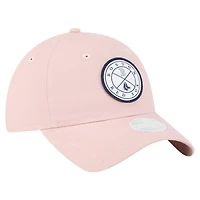 Women's New Era Pink Boston Red Sox Bloom 9TWENTY Adjustable Hat