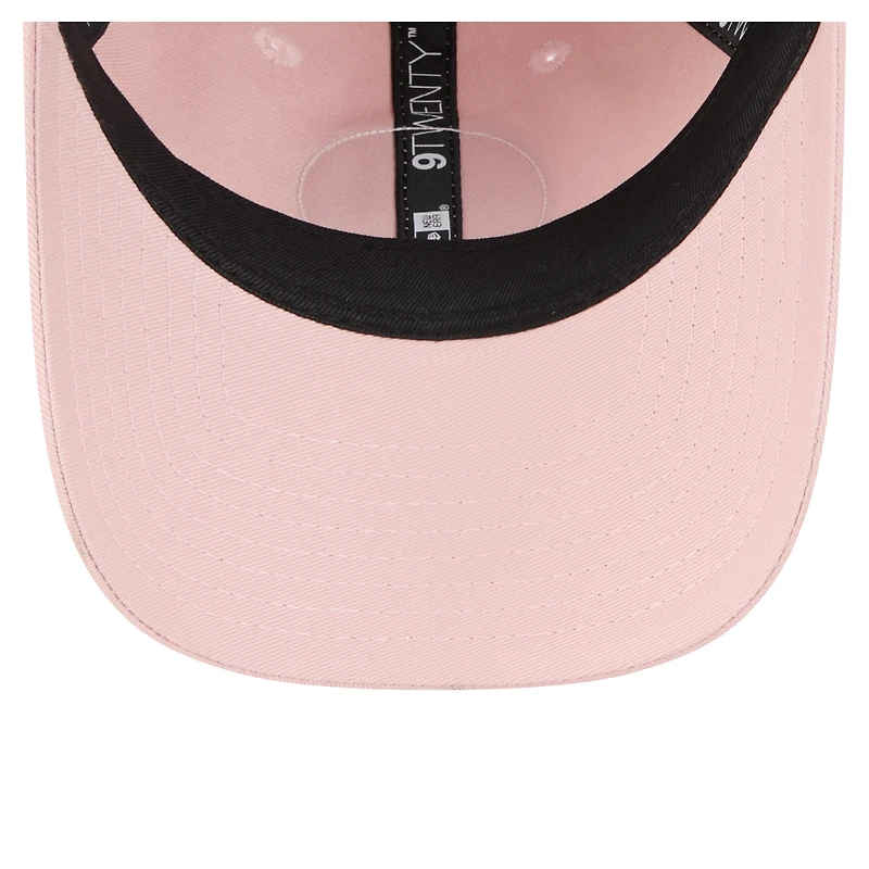 Women's New Era Pink Boston Red Sox Bloom 9TWENTY Adjustable Hat