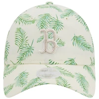 Casquette ajustable 9TWENTY Palms des Boston Red Sox New Era pour femme, blanche