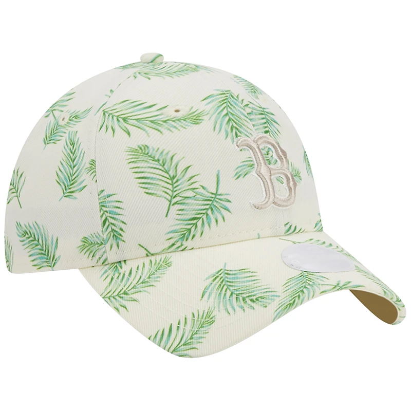 Casquette ajustable 9TWENTY Palms des Boston Red Sox New Era pour femme, blanche