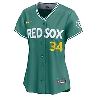 Women's Nike David Ortiz Green Boston Red Sox 2025 City Connect Limited Retired Player Jersey
