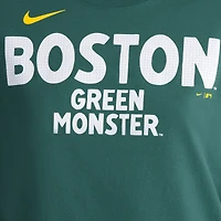 Women's Nike  Green Boston Red Sox 2025 City Connect Wordmark T-Shirt
