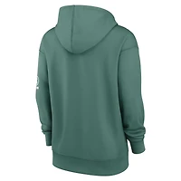 Sweat à capuche Nike City Connect Therma Authentic Collection vert Boston Red Sox pour femme