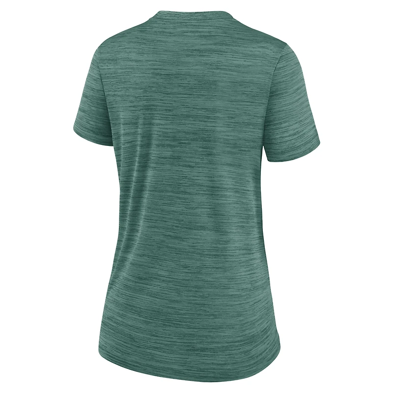 Women's Nike Green Boston Red Sox Authentic Collection City Connect Velocity Dri-FIT T-Shirt