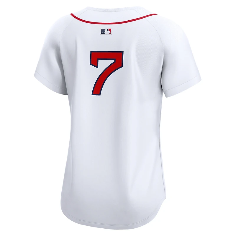 Maillot de joueur Nike Masataka Yoshida pour femme, blanc, Boston Red Sox, Home Limited Player