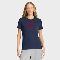 T-shirt Nike Boston Red Sox Authentic Collection Early Work Tri-Blend Dri-FIT pour femme, bleu marine