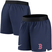 Women's Nike Navy Boston Red Sox Authentic Collection Flex Vent Max Performance Shorts