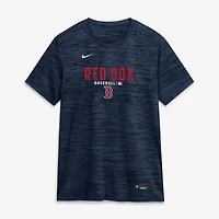 Women's Nike Navy Boston Red Sox Authentic Collection Velocity Dri-FIT T-Shirt