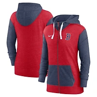Women's Nike Red Boston Sox Full-Zip Hoodie
