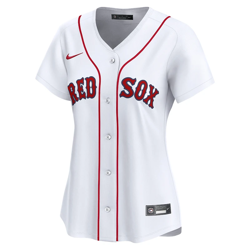 Maillot domicile Nike Boston Red Sox blanc pour femme en édition limitée