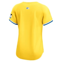 Women's Nike Yellow Boston Red Sox City Connect Limited Jersey