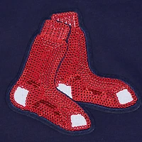 T-shirt court Baby Doll bleu marine Pro Standard Boston Red Sox Game Day Classics pour femme