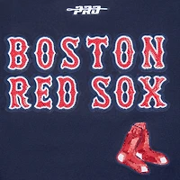 Women's Pro Standard Navy Boston Red Sox Game Day Classics Wool Varsity Jacket