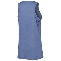 Women's Soft as a Grape Navy Boston Red Sox Tri-Blend Tank Top