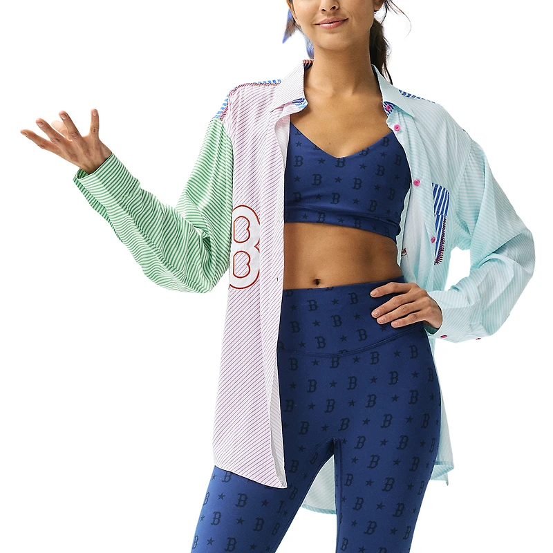 Chemise boutonnée Terez Boston Red Sox pour femme