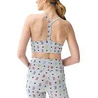 Soutien-gorge arc-en-ciel Terez Boston Red Sox TLC gris pour femme