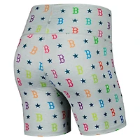 Short arc-en-ciel TLC Boston Red Sox Terez gris pour femme