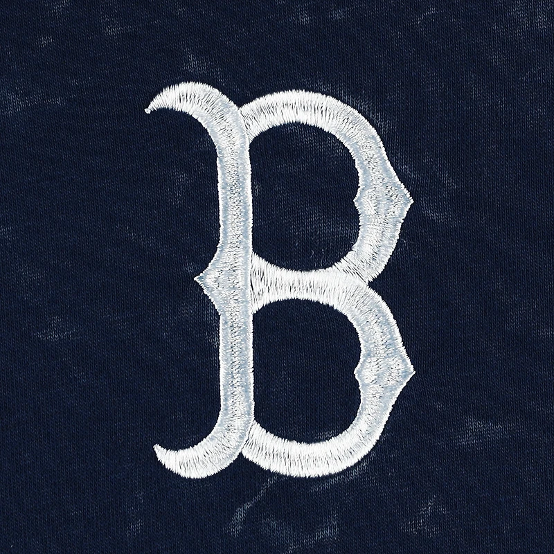 Chandail à capuchon The Wild Collective Boston Red Sox Marble pour femme, bleu marine