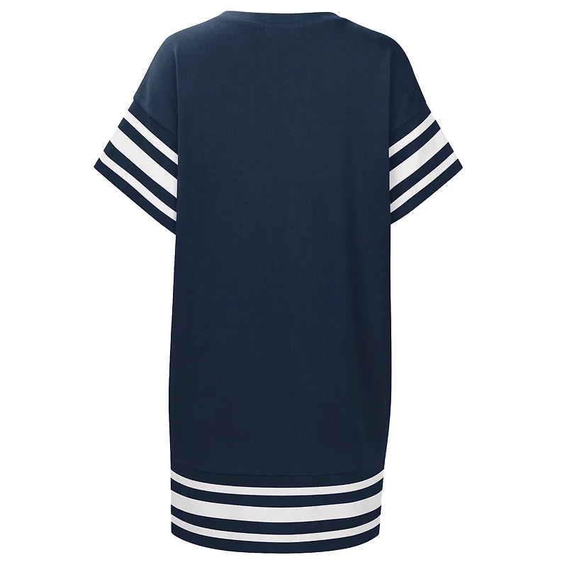 Women's Touch  Navy Boston Red Sox Cascade T-Shirt Dress