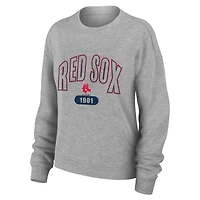 WEAR by Erin Andrews Ensemble de salon tricoté gris des Red Sox Boston pour femmes