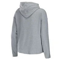 Women's WEAR by Erin Andrews Heather Gray Boston Red Sox Logo Pullover Hoodie & Pants Sleep Set