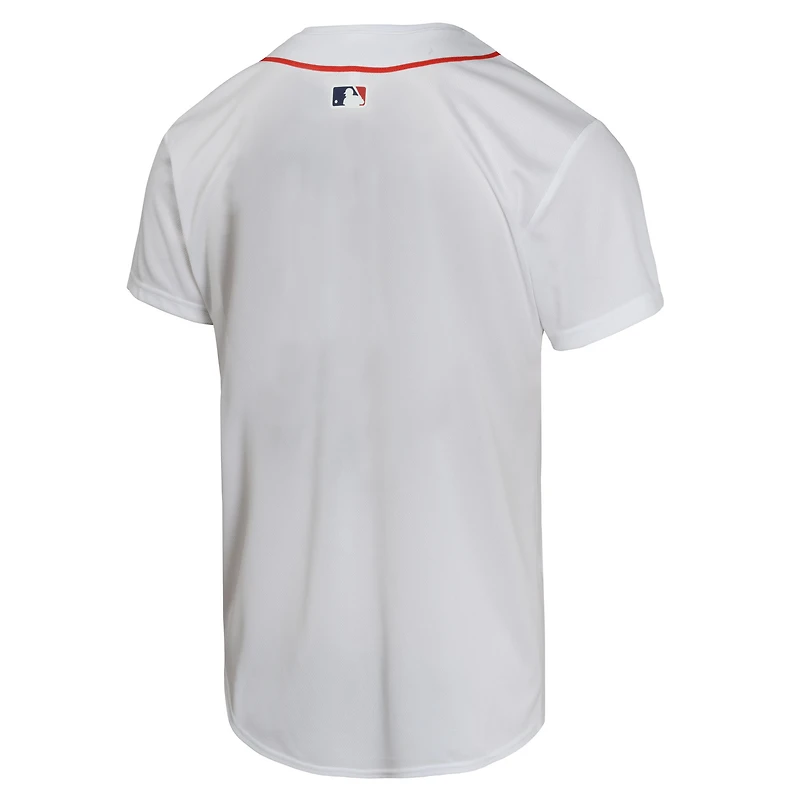 Youth Nike  White Boston Red Sox Home Game Jersey