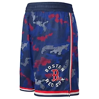 Short de course Tech Runner Boston Red Sox Fanatics pour jeunes, bleu marine