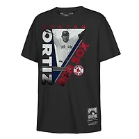 Youth Mitchell & Ness David Ortiz Black Boston Red Sox the Zone Player Graphic T-Shirt