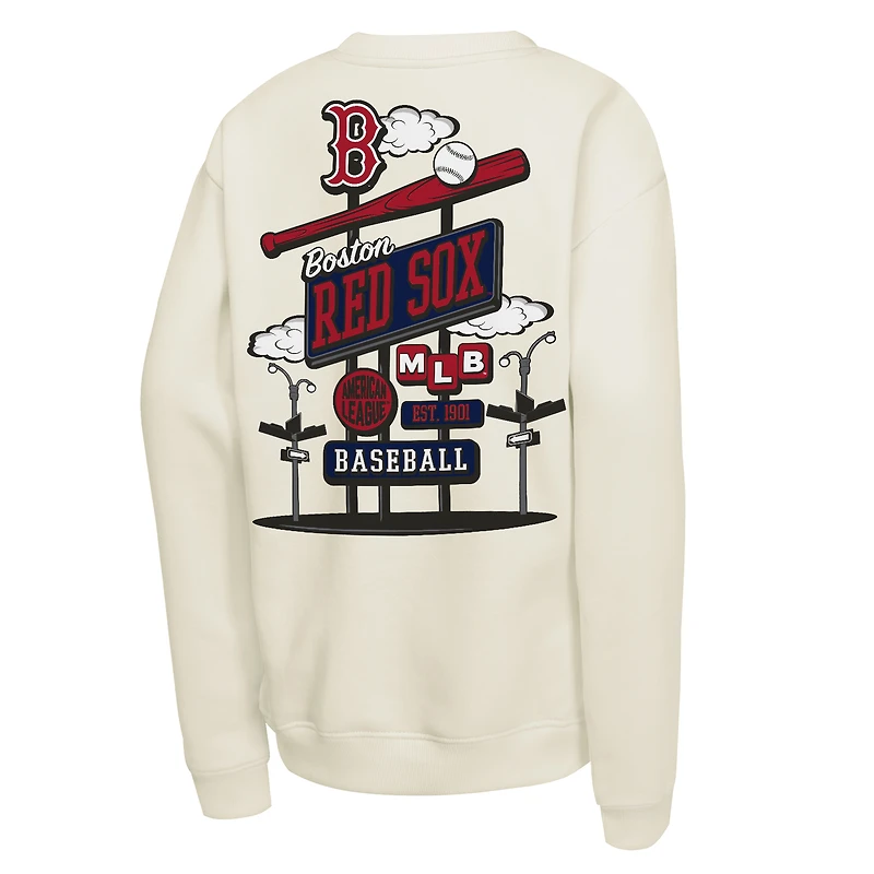 Sweat-shirt rétro Mitchell & Ness Boston Red Sox pour enfant