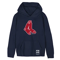 Sweat à capuche rétro Mitchell & Ness bleu marine Boston Red Sox pour enfant