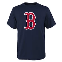 Youth Navy Boston Red Sox Primary Team Logo - T-Shirt