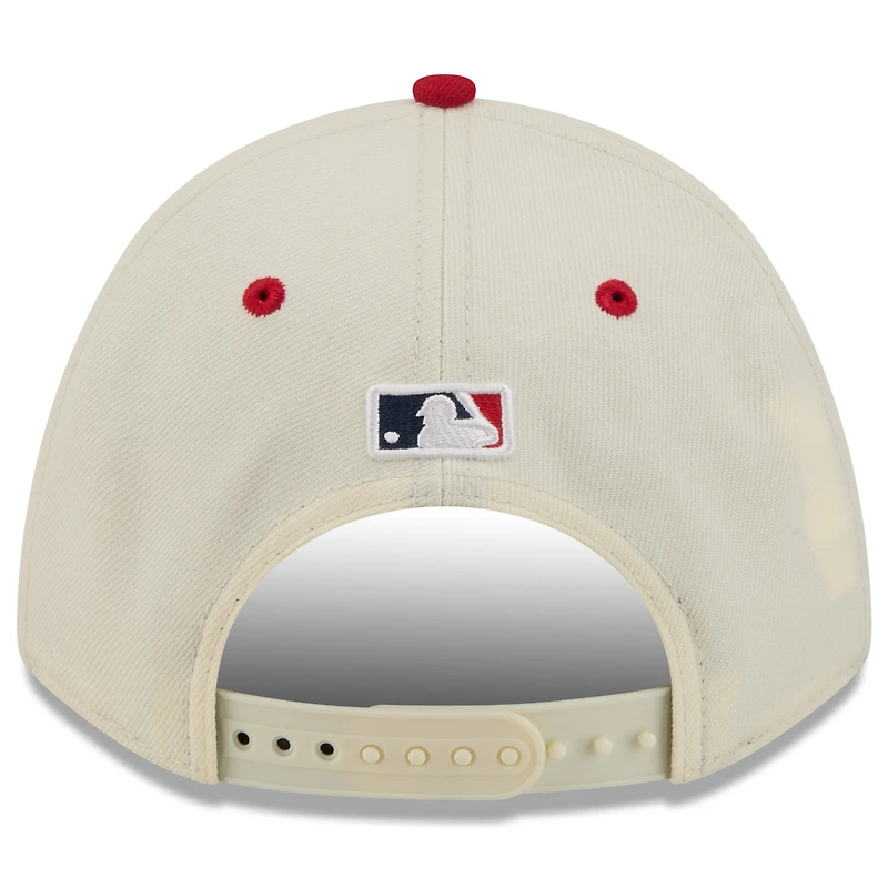 Youth New Era Cream/Red Boston Red Sox USA 250 9FORTY M-Crown Adjustable Hat