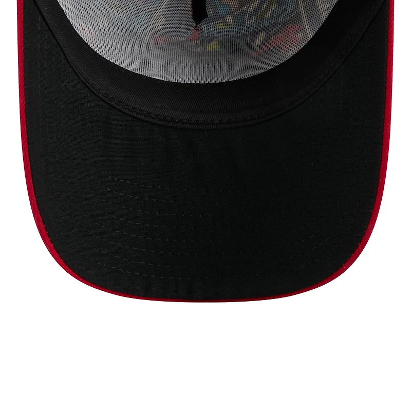 Casquette ajustable New Era bleu marine/rouge Boston Red Sox 2025 MLB Players' Weekend A-Frame 9FORTY pour jeunes