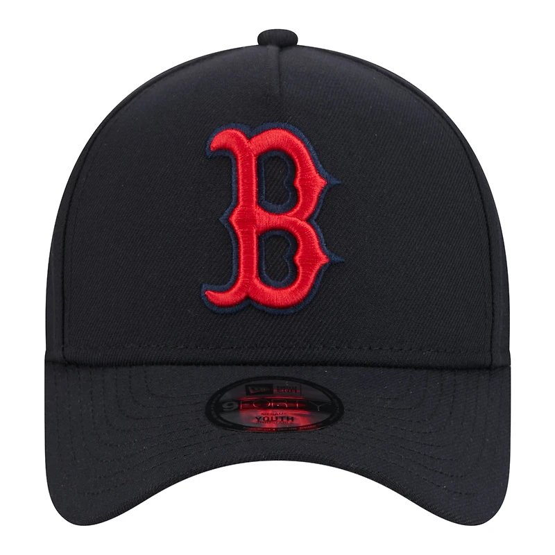 Casquette ajustable New Era 9FORTY Boston Red Sox bleu marine pour jeunes