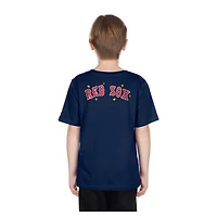 Youth New Era  Navy Boston Red Sox Stars & Cap T-Shirt