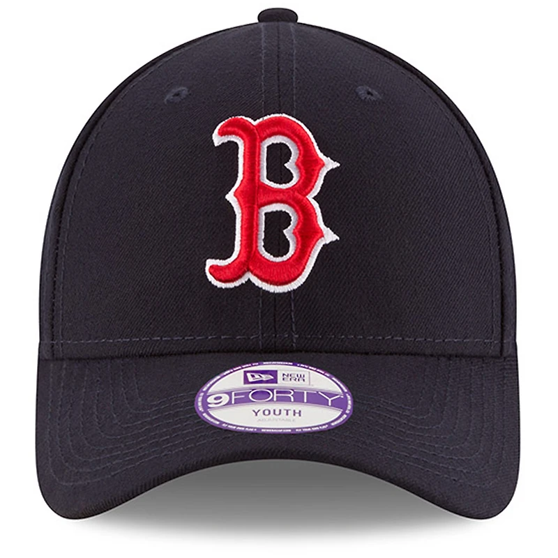Casquette réglable New Era Boston Red Sox The League 9Forty pour jeune