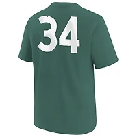 T-shirt Nike David Ortiz vert Boston Red Sox 2025 City Connect Fuse avec nom et numéro