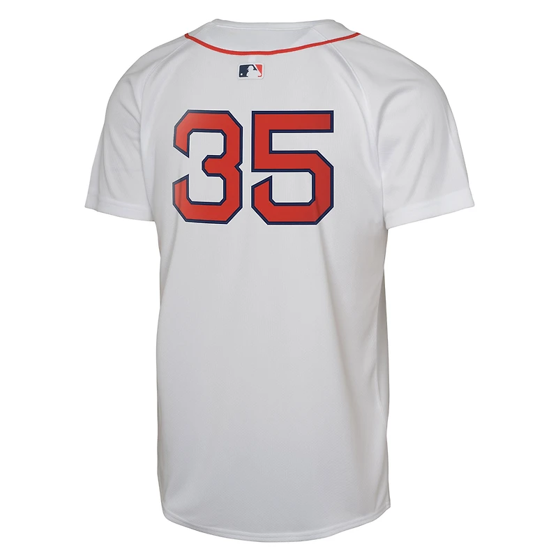 Youth Nike Garrett Crochet White Boston Red Sox Limited Player Jersey