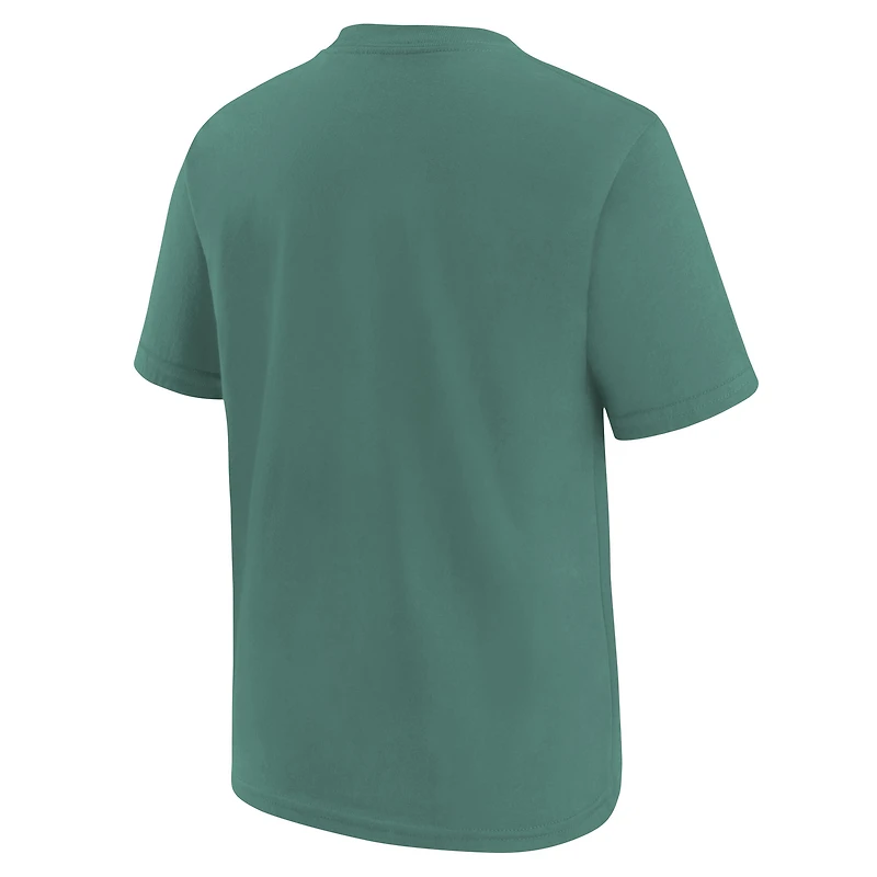 T-shirt Nike vert pour enfant Boston Red Sox City Connect Wordmark