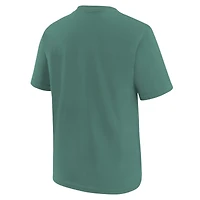T-shirt Nike vert pour enfant Boston Red Sox City Connect Wordmark