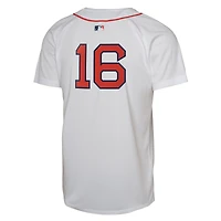 Maillot de joueur Nike Jarren Duran blanc Boston Red Sox pour enfant, édition limitée
