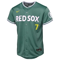 Youth Nike Masataka Yoshida Green Boston Red Sox 2025 City Connect Limited Player Jersey