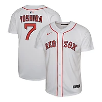 Maillot de joueur réplique à domicile Nike Masataka Yoshida blanc des Red Sox Boston pour jeune