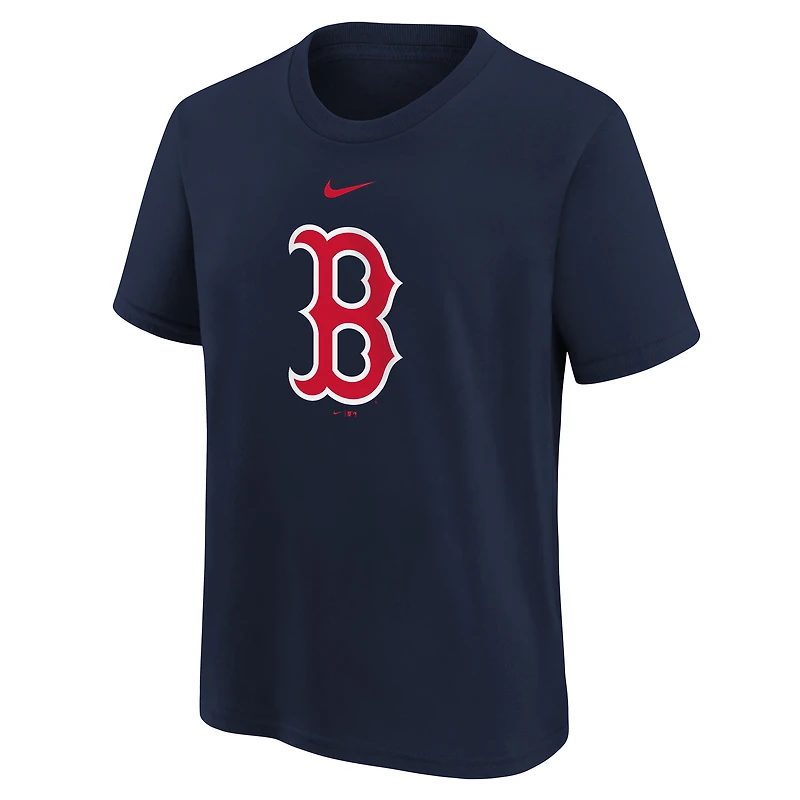 Youth Nike Navy Boston Red Sox Large Logo T-Shirt