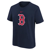 Youth Nike  Navy Boston Red Sox Large Logo T-Shirt