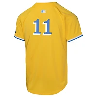 Maillot de joueur Nike Rafael Devers doré des Red Sox Boston City Connect Limited pour jeune