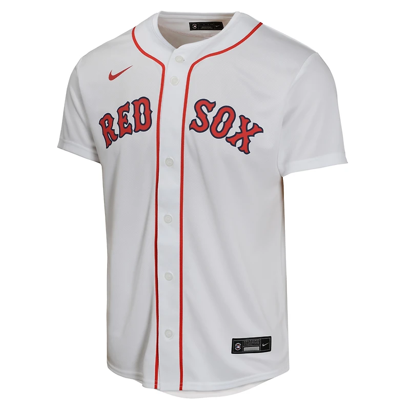 Maillot Nike Rafael Devers pour jeune joueur de match à domicile des Red Sox Boston, blanc