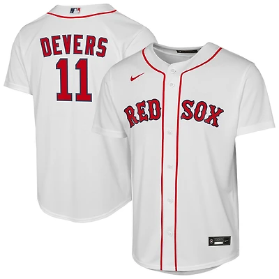 Maillot de joueur Nike Rafael Devers blanc Boston Red Sox Home Replica 2.0 pour jeune