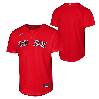 Maillot réplique alternatif Nike rouge des Boston Red Sox pour jeunes