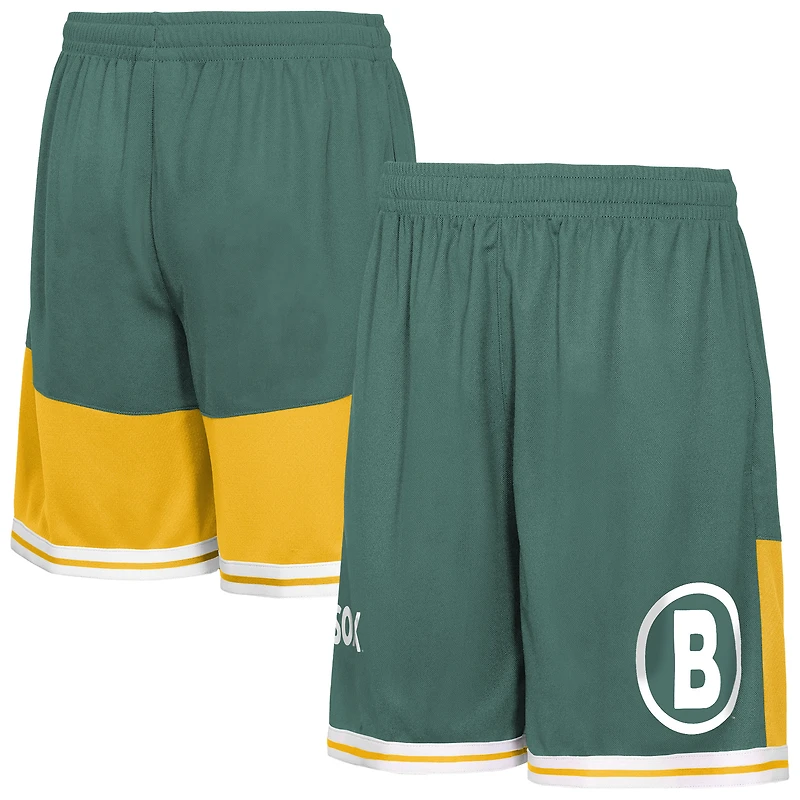 Short de mode Youth Outerstuff vert Boston Red Sox City Crew